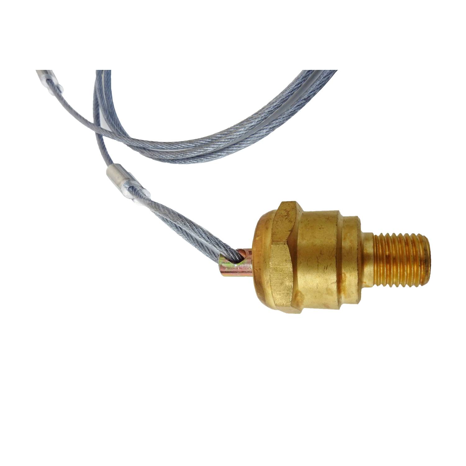 Air Compressor Tank Drain Valve with Tether