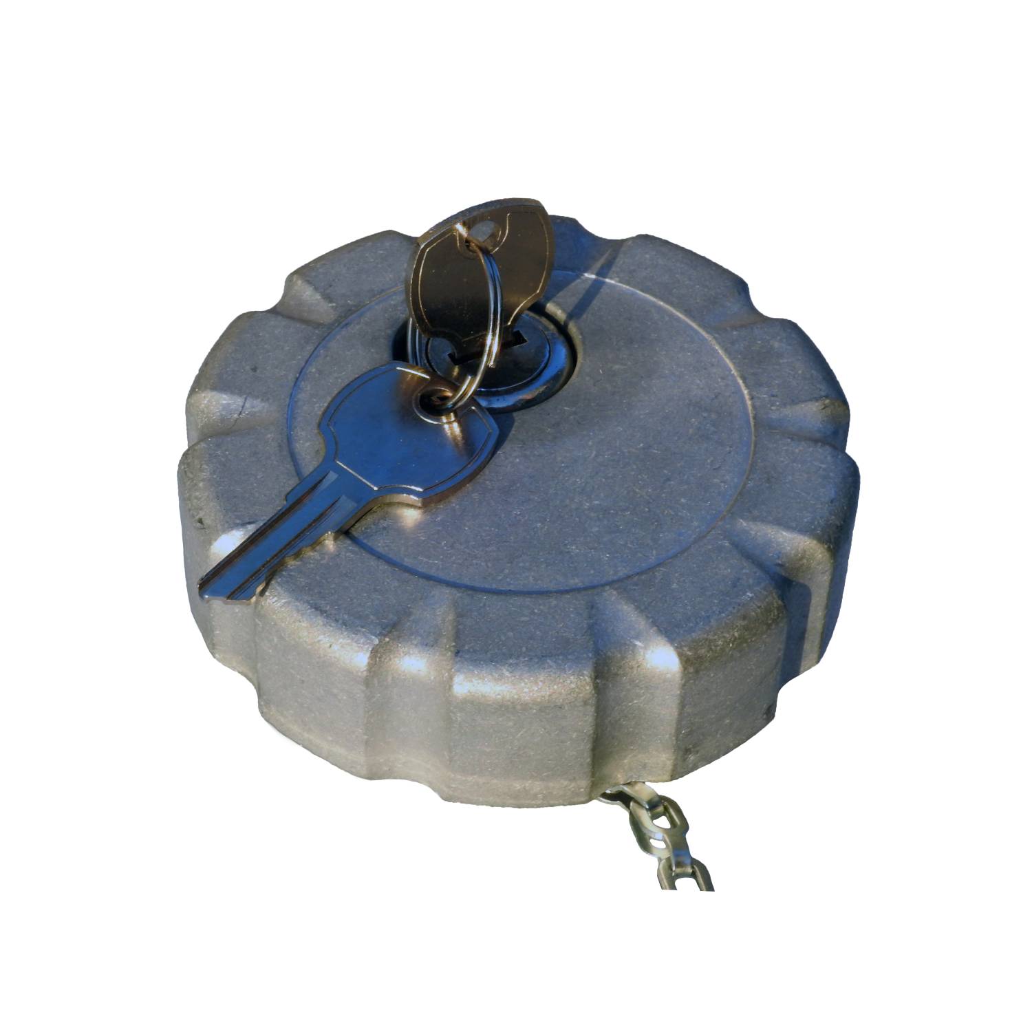 Aluminum Locking Diesel Fuel Cap