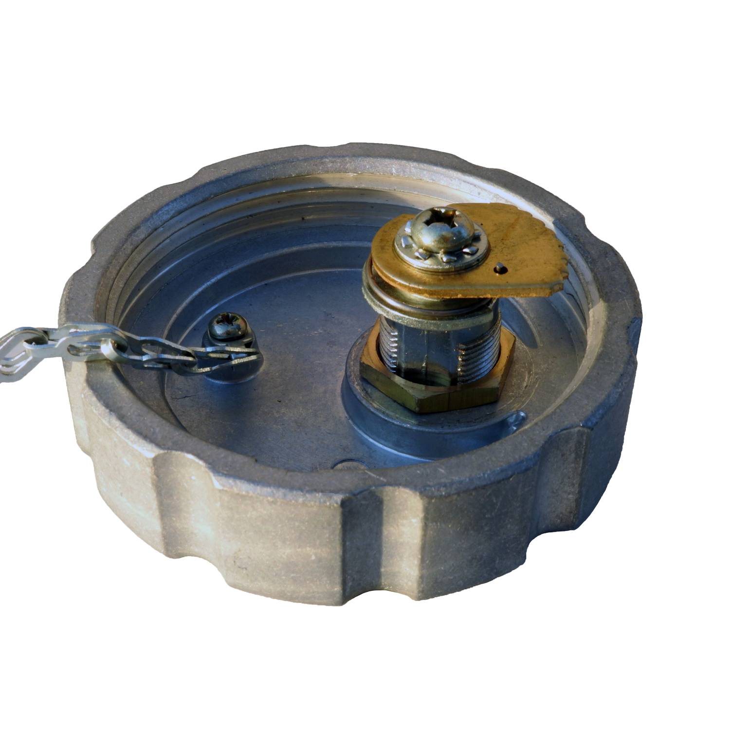 Aluminum Locking Diesel Fuel Cap