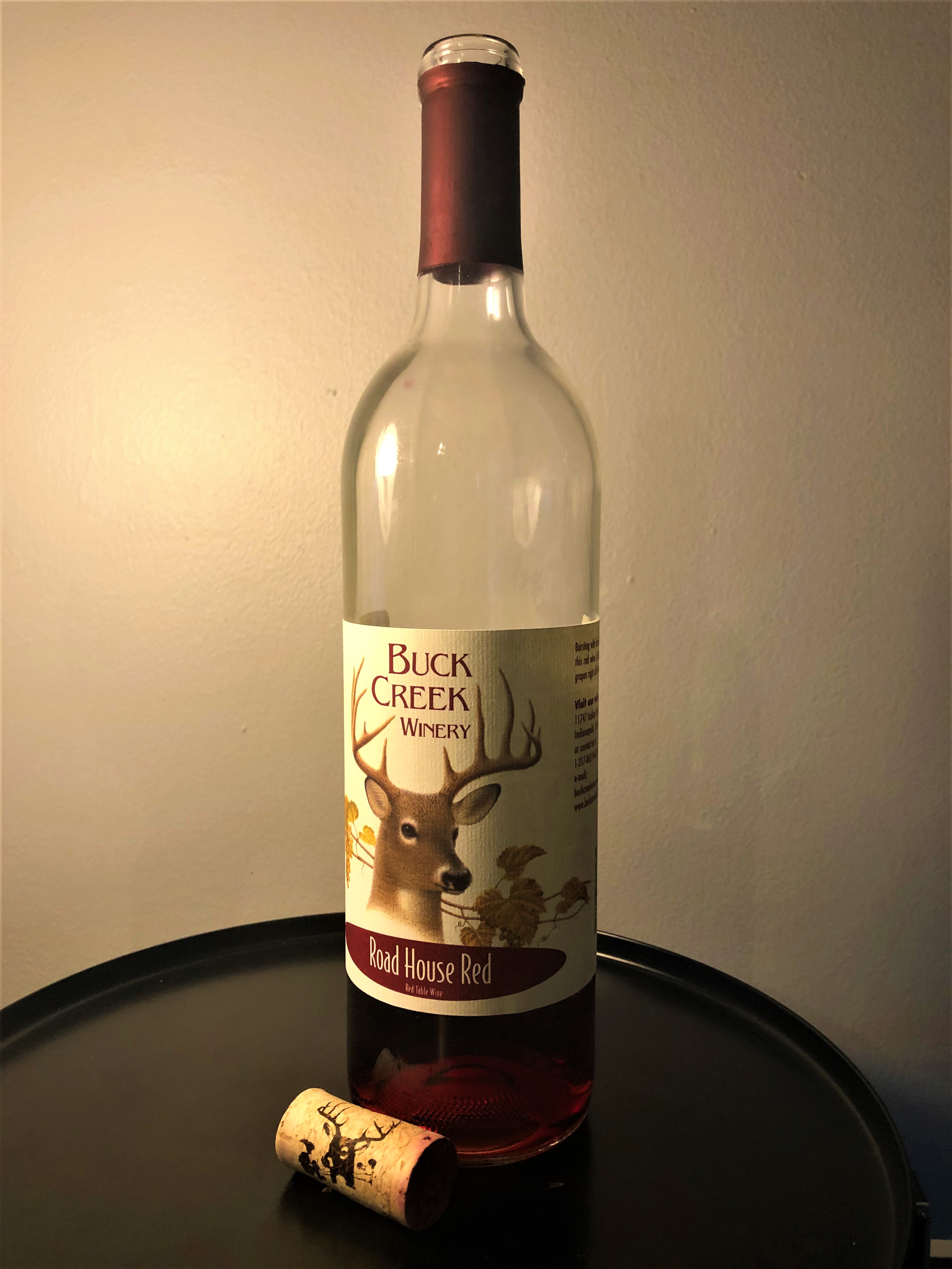 Our current favorite wine is from Buck Creek Winery Roadtirement