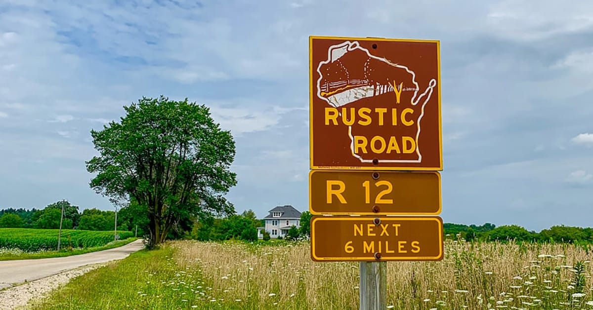With its Rustic Roads program, Wisconsin wants you to slow down and