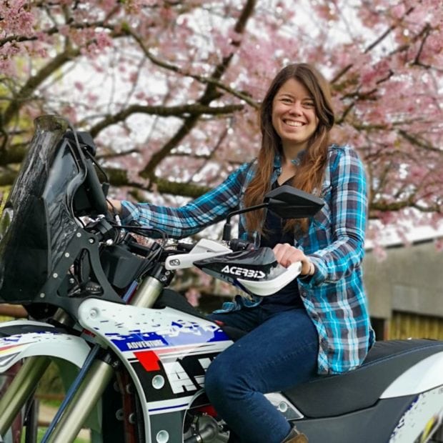 Endless miles of gravel A solo motorcycle ride from coast to coast on