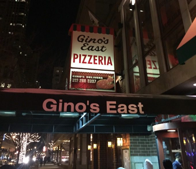 Chicago Deep Dish Pizza at Gino's East Roamancing Travel Magazine