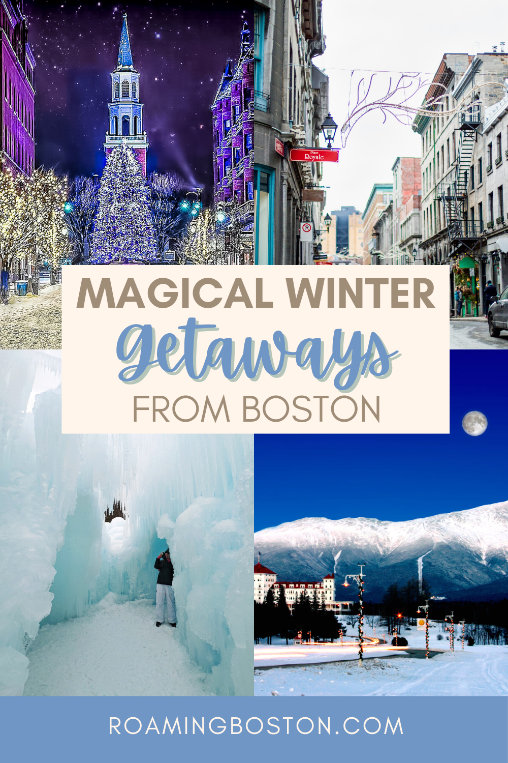 16 Breathtaking Weekend Getaways from Boston in Winter
