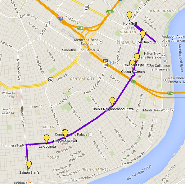 Who Dat? Mardi Gras Food Trucks Roaming Hunger