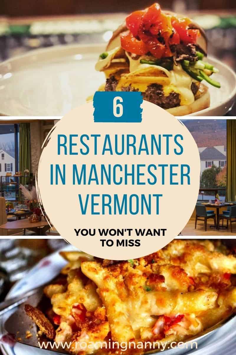 6 Delicious Restaurants in Manchester Vermont