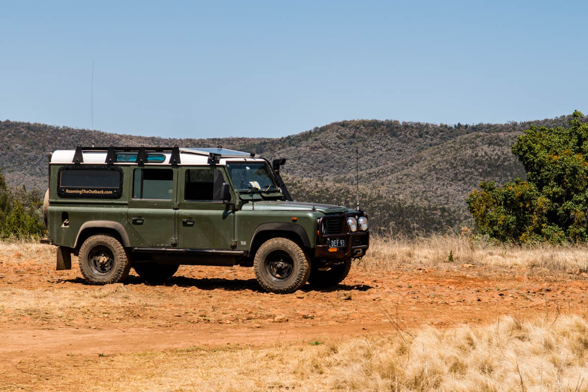 The Land Rover Roaming The Outback Australian Travel Blog