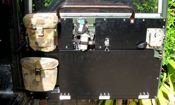 Defender Rear Door Table My Kitchen Roaming The Outback