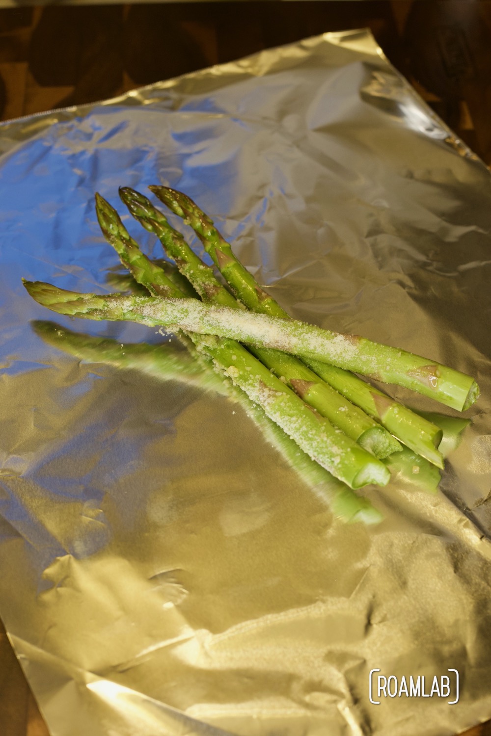 Tin Foil Parmesan Asparagus Campfire Cooking Recipes Roam Lab