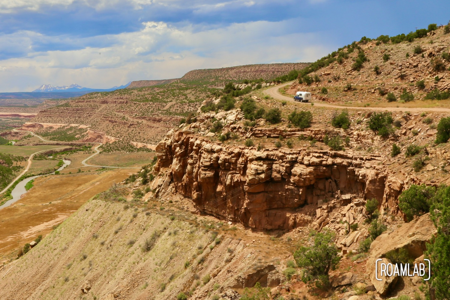 Nucla, Colorado to the Utah Border on the Rimrocker Overland from