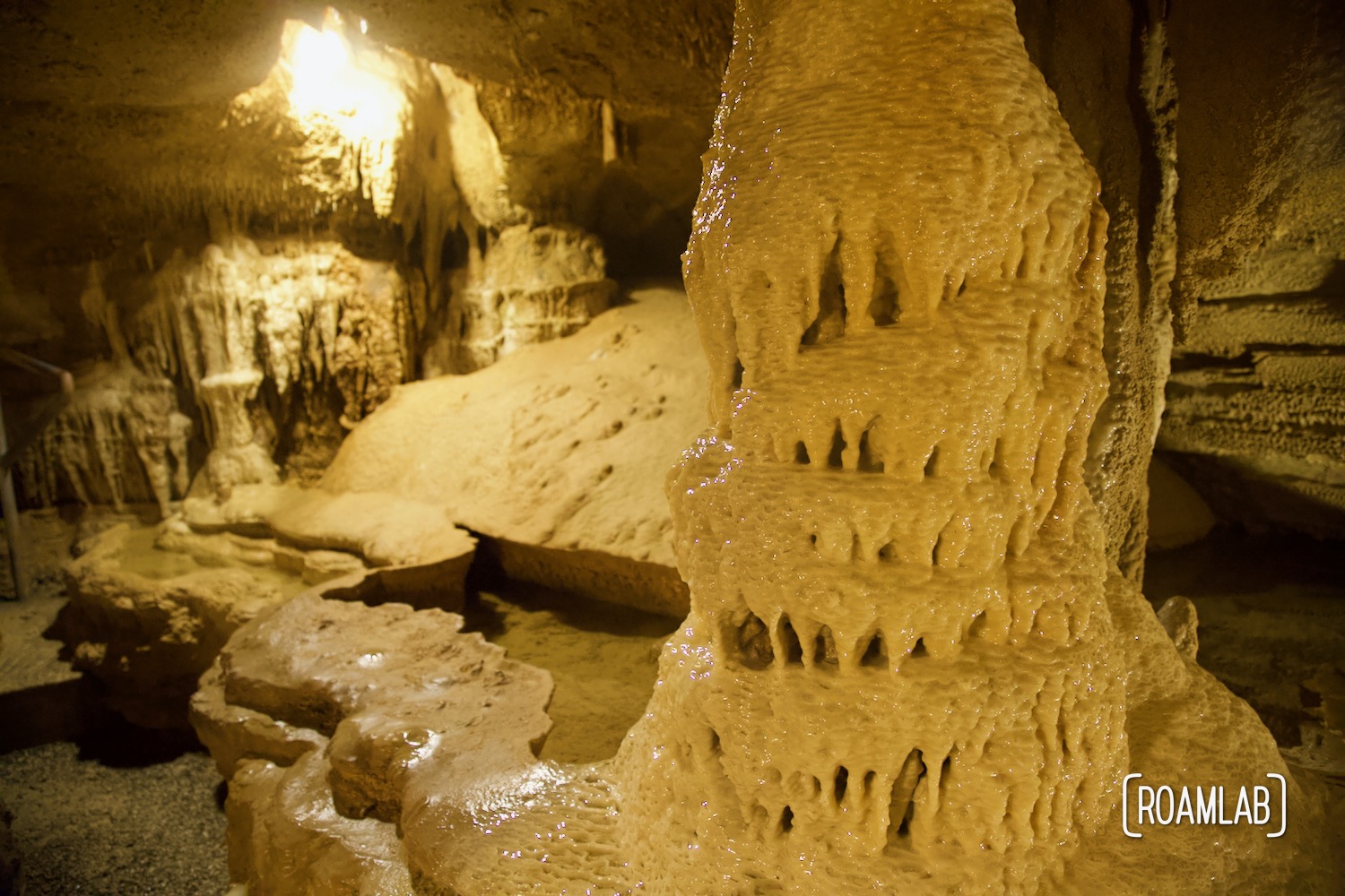 Crystal Onyx Cave (Top Tour) Cave City, Kentucky Roam Lab