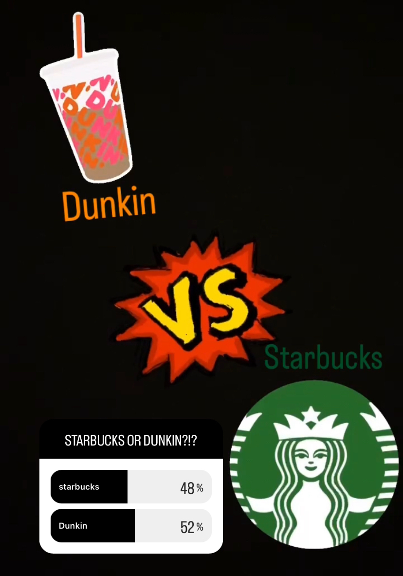This or that Dunkin vs. Starbucks Roaring Bengals
