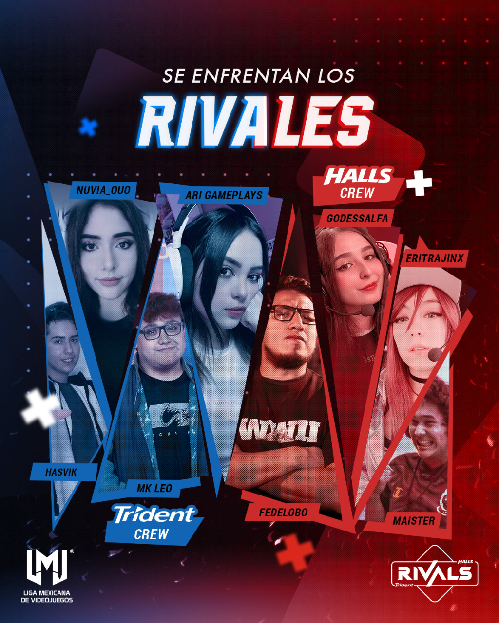 Trident y Halls presentan segunda edición de Rivals junto con la Liga