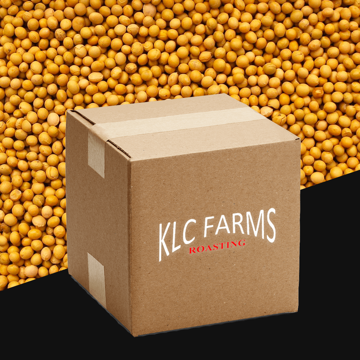 Roasted Soybeans 50lb Box — KLC Farms RoastingKLC Farms Roasting