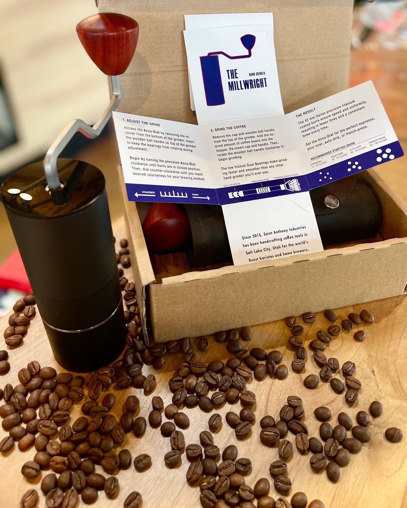 Millwright Hand Grinder SLRC Online Coffee Store