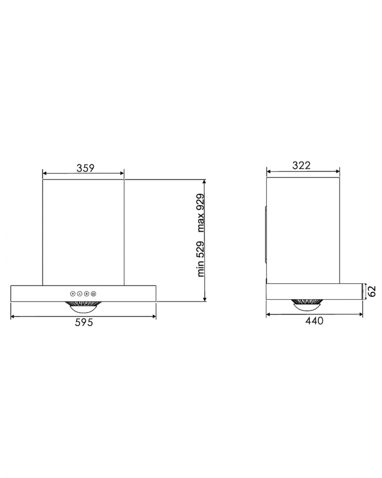 Rangehood A605 Robam Kitchen Appliances