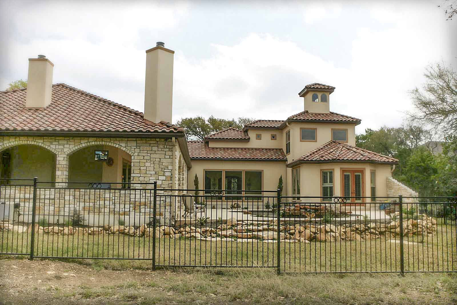 Rear Elevations Custom Home Builder San Antonio Robare Custom Homes