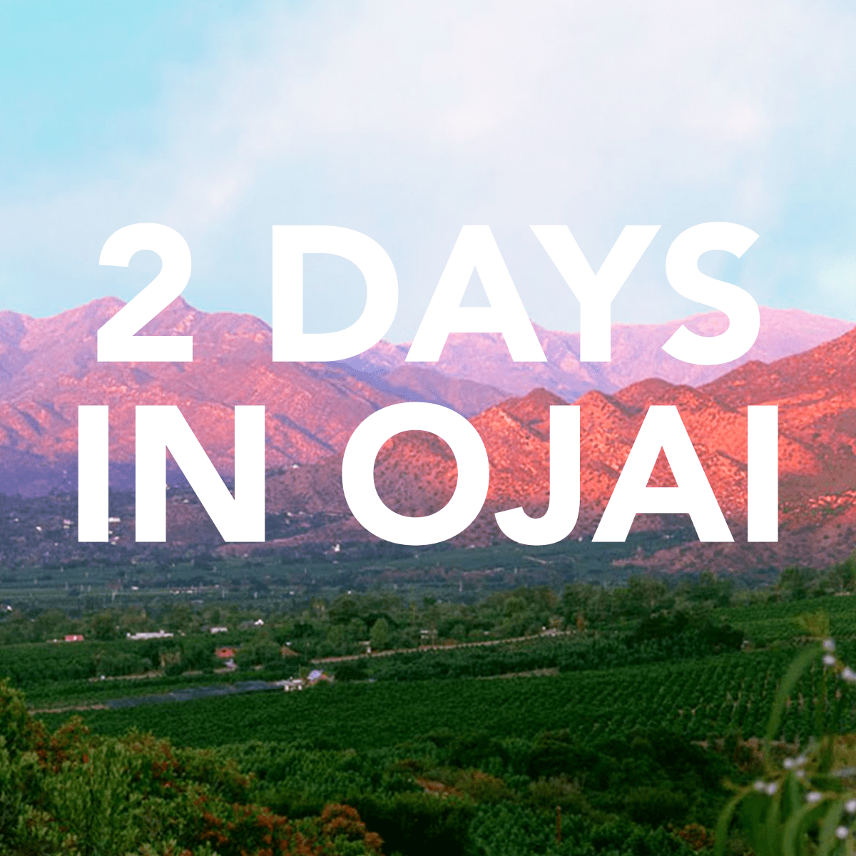 2 DAYS IN OJAI ROB BELL