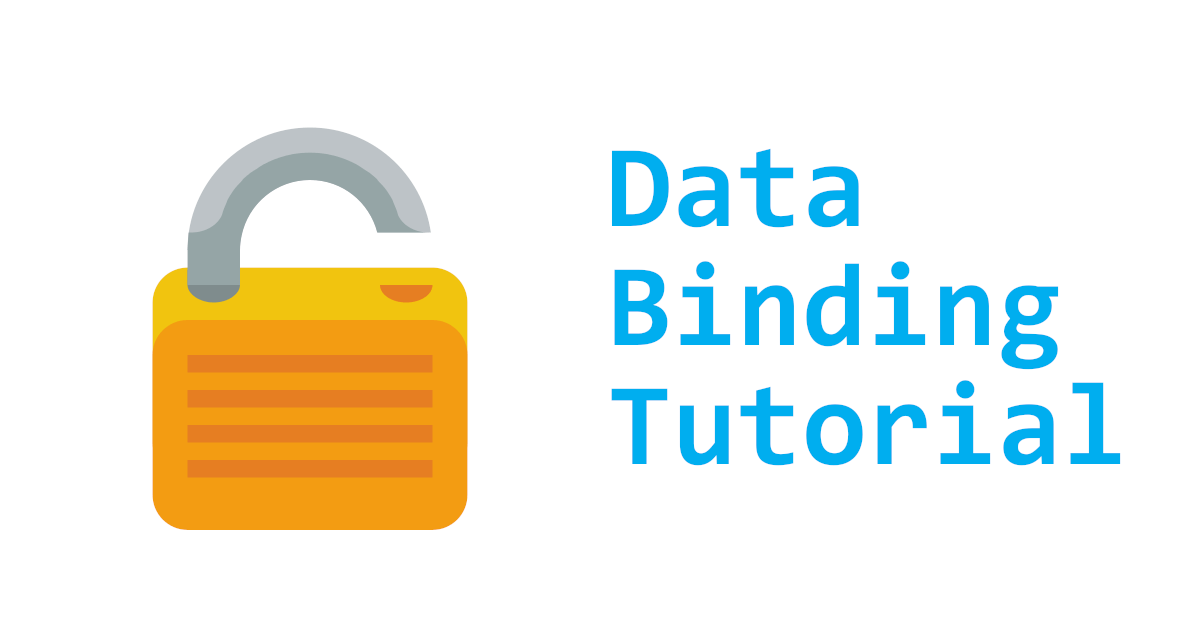 data binding Tutorial Robert Skibbe
