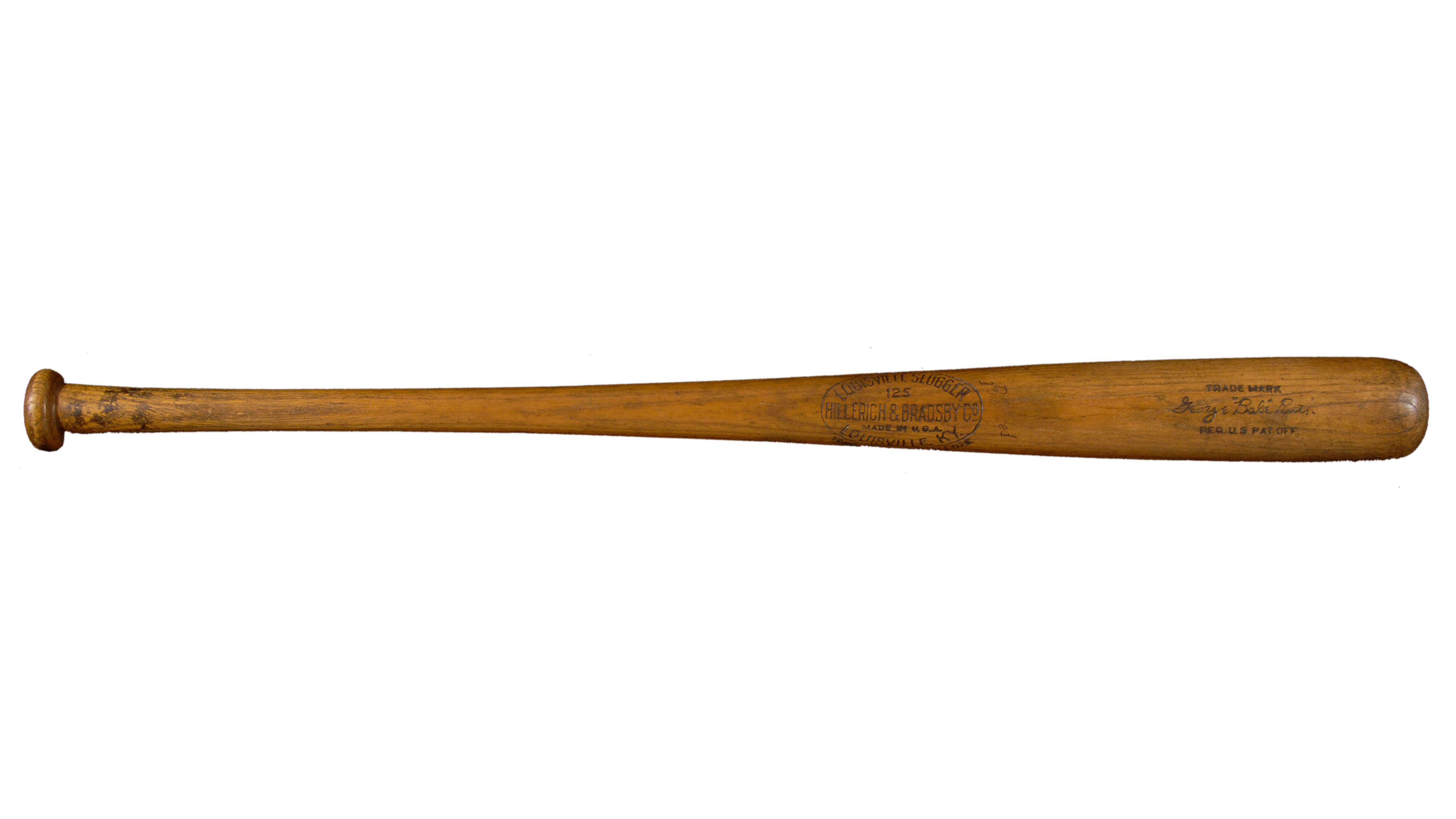 Babe Ruth’s Baseball Bat, Signed by Ruth and Lou Gehrig Robb Report