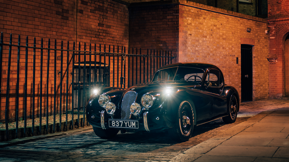 This Electric Jaguar XK120 Was Converted by Lunaz—and We Love It