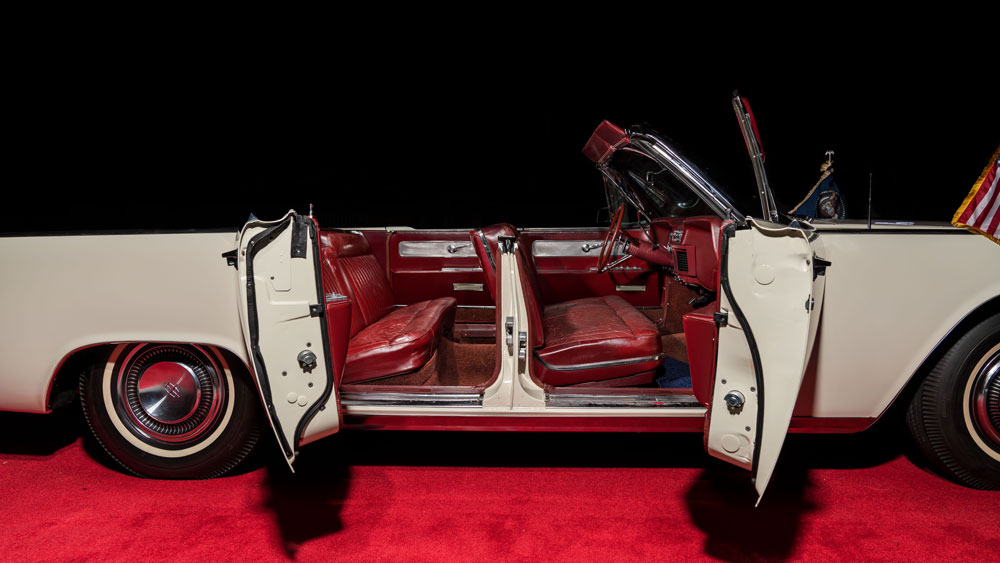 Black 1967 Lincoln Jfk