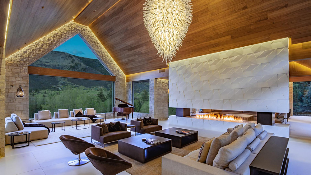 Inside a 75 Million Aspen Home with a Bowling Alley and Indoor Pool