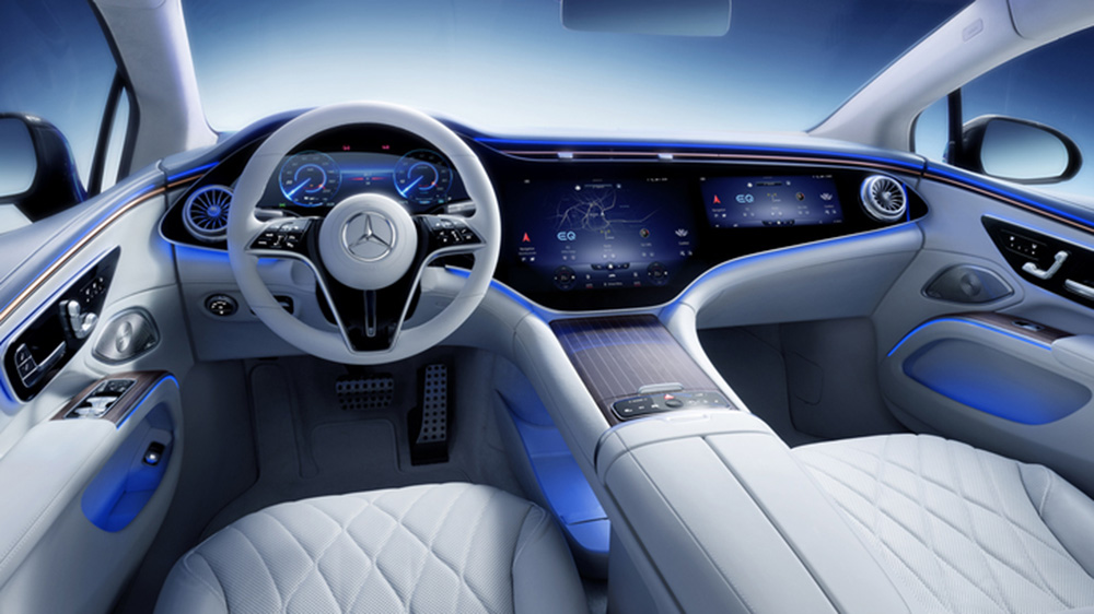 The MercedesBenz EQS Will Offer a Massive 56Inch ‘Hyperscreen’ Dash