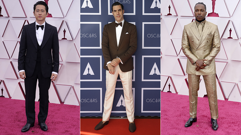 Oscars 2021 The Best Dressed Men on the Red Carpet