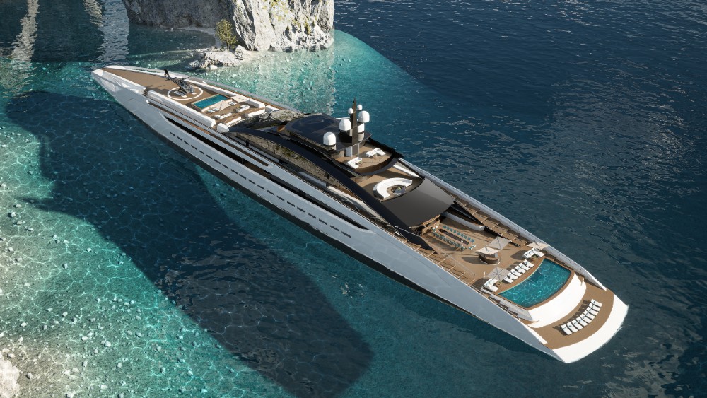 Meet the 443Foot ‘Sunrise,’ the World’s Largest Open Sport Yacht