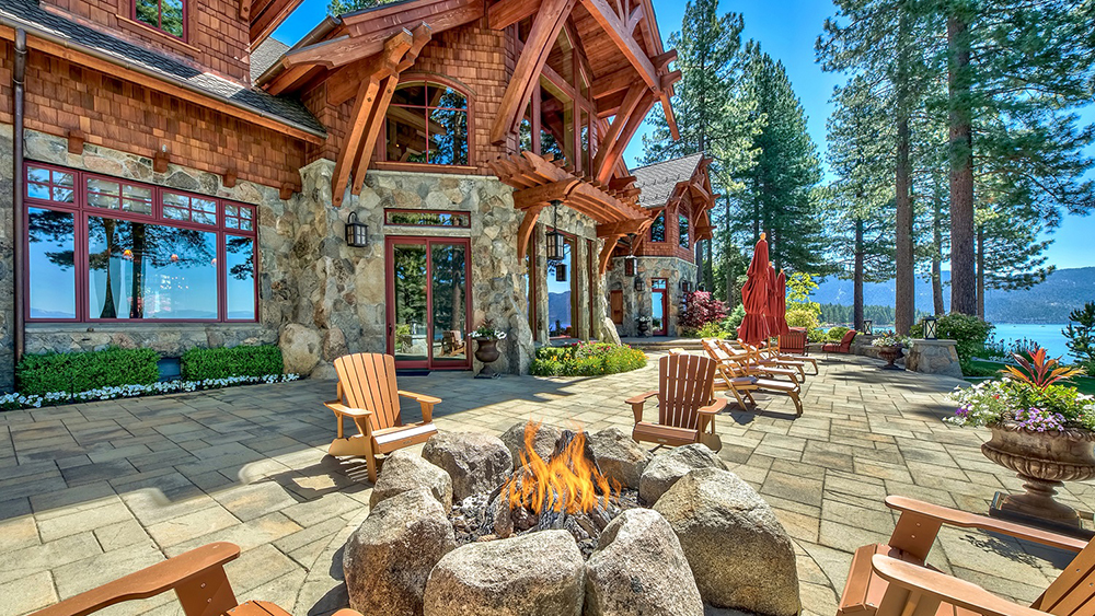 Inside a 60 Million Lake Tahoe Compound