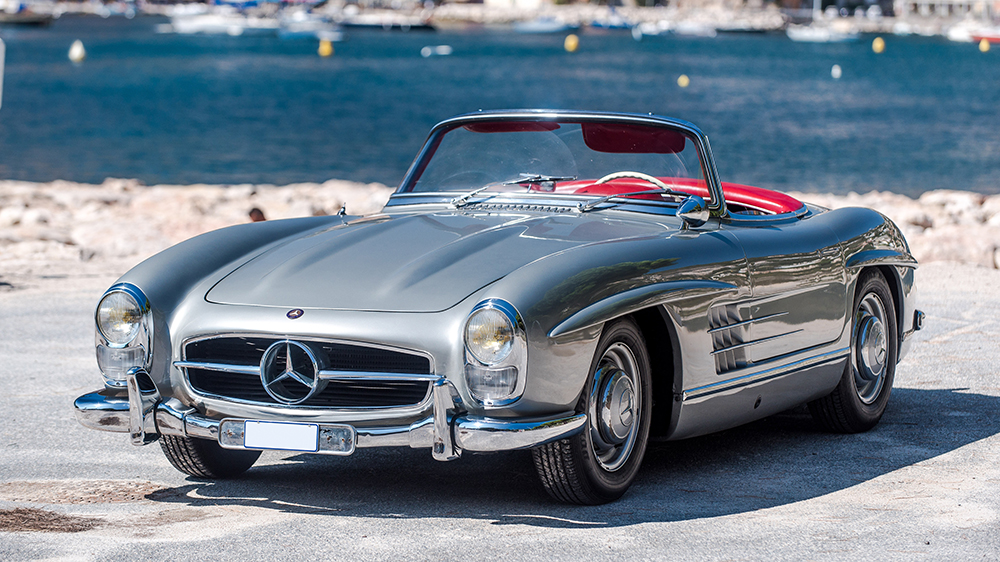 A Rare 1957 MercedesBenz 300 SL Roadster Is Up for Sale in Monaco