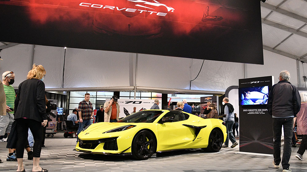 gårdsauktion 2023 The First Chevrolet C8 Corvette Z06 Just Sold For $3.6M At Auction – Robb Report