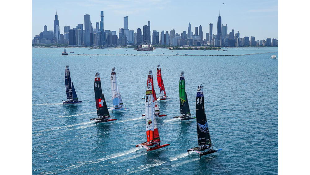 Australia Wins Foiling Catamaran Race SailGP In Chicago