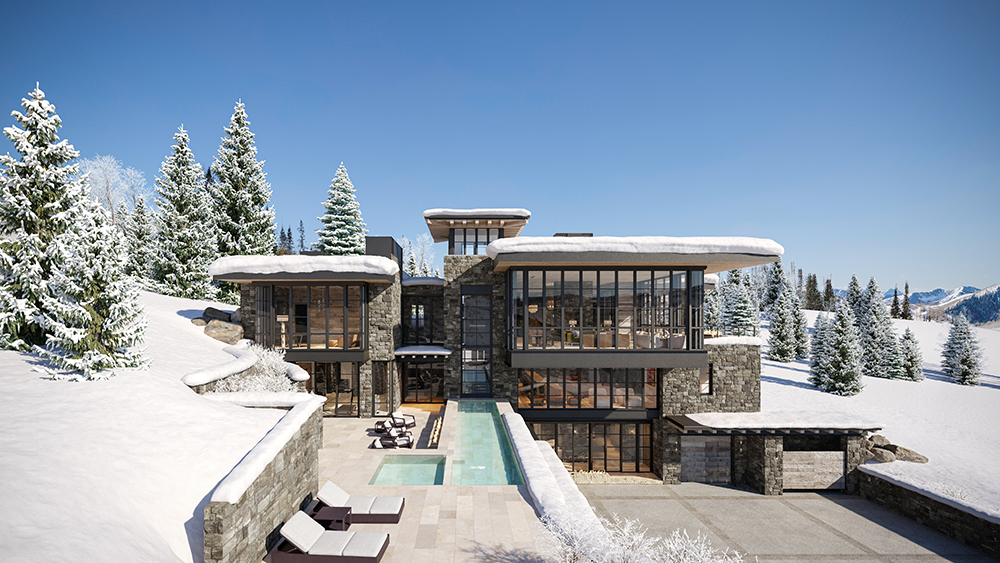 Snowfall Mansion in Photos