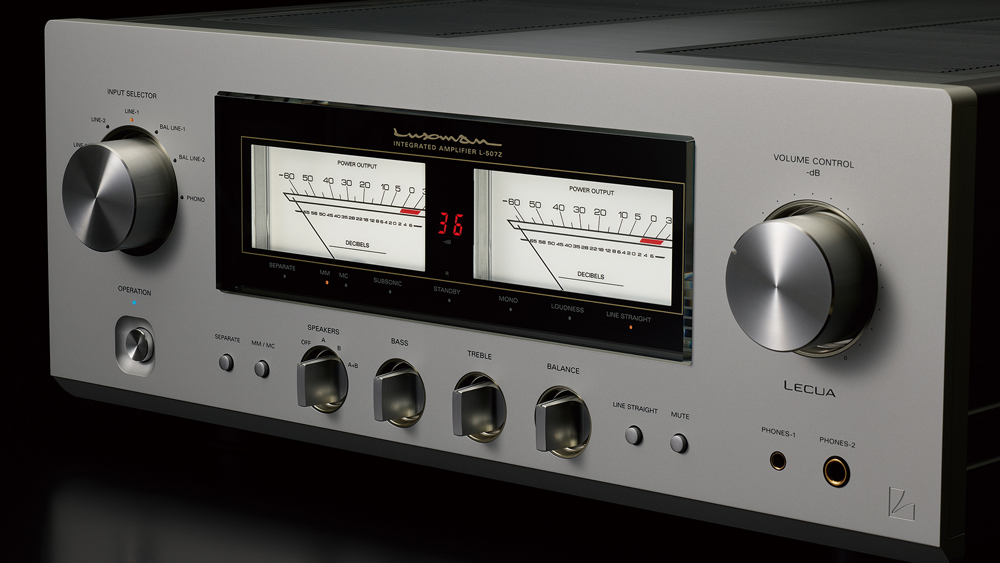 Luxman’s L507z Integrated Amp Is an AllinOne JewelBox of Sound