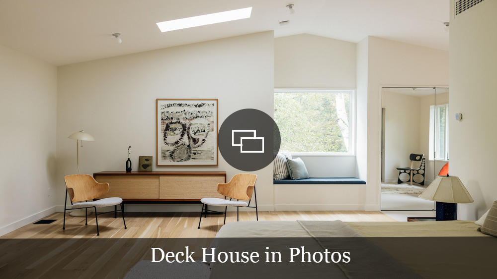 This Hudson Valley Deck House Is a Fresh Take on Midcentury Design