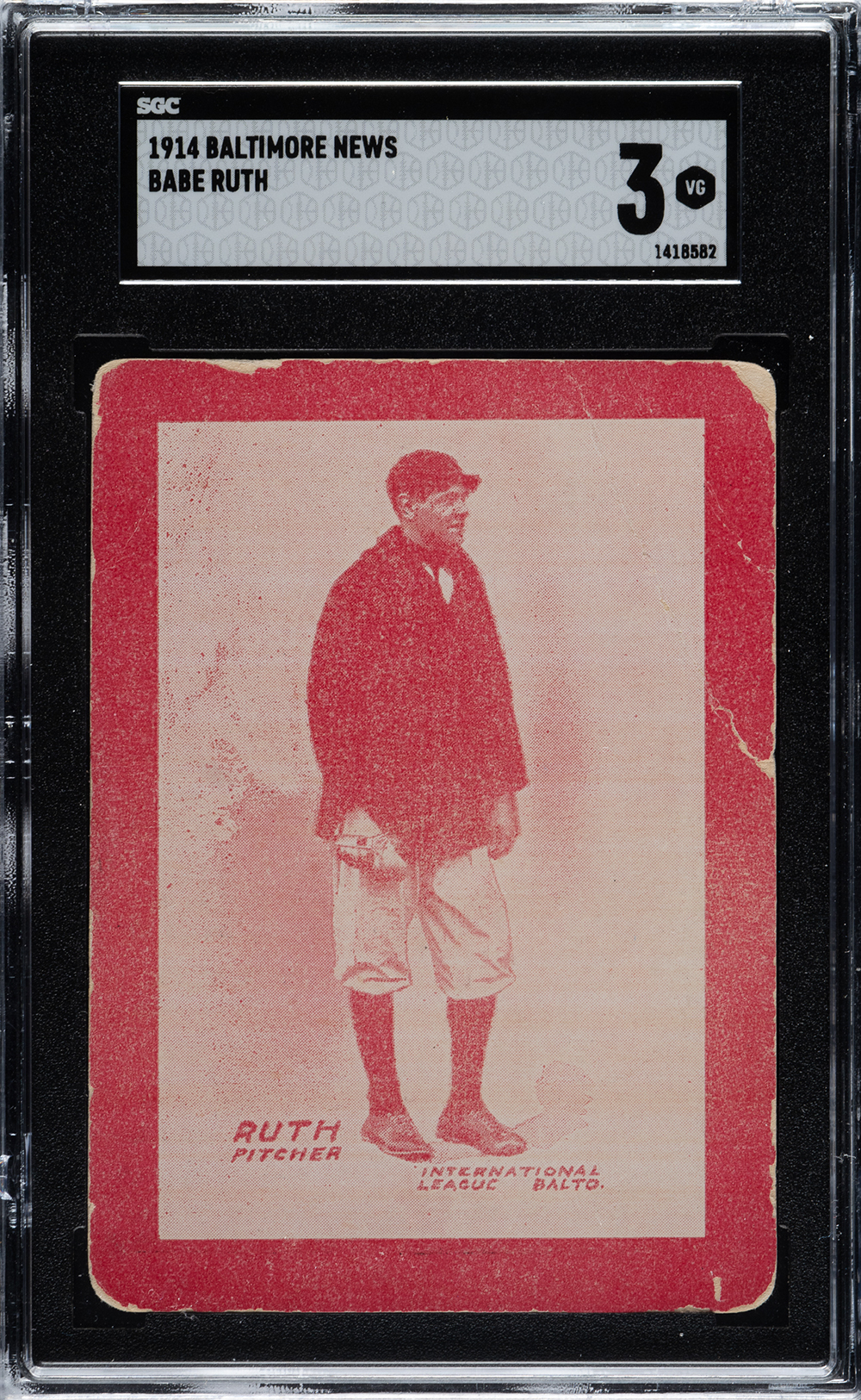 A Babe Ruth Rookie Card From 1914 Sells for 7.2 Million at Auction