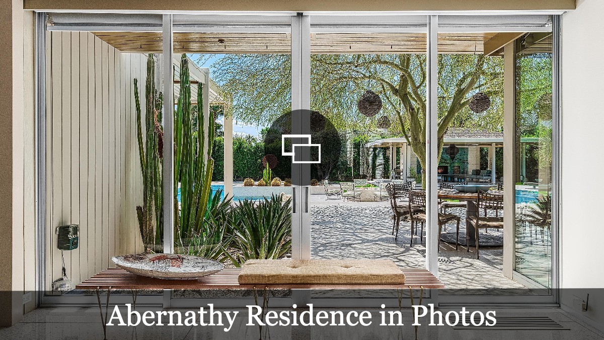 The Abernathy House in Palm Springs Hits the Market for 12.9 Million