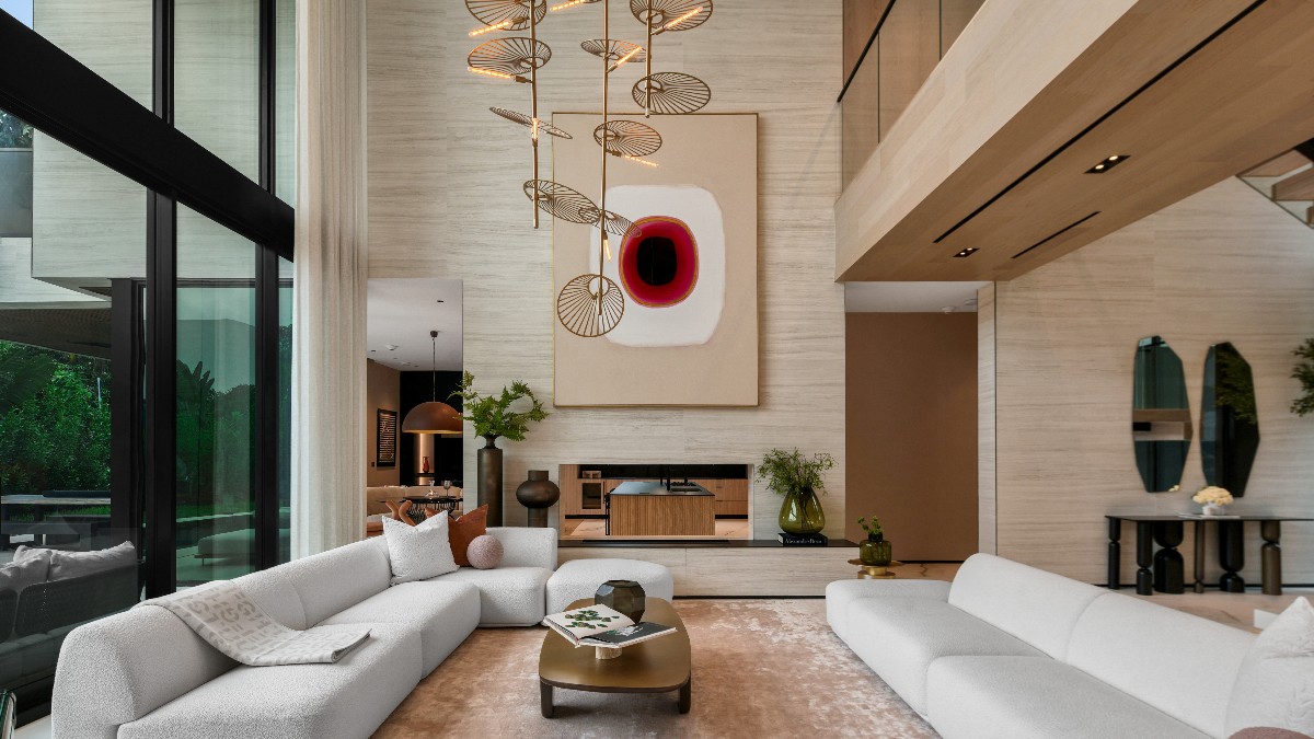Inside Mansion House Living Room Mansion Living Room Background