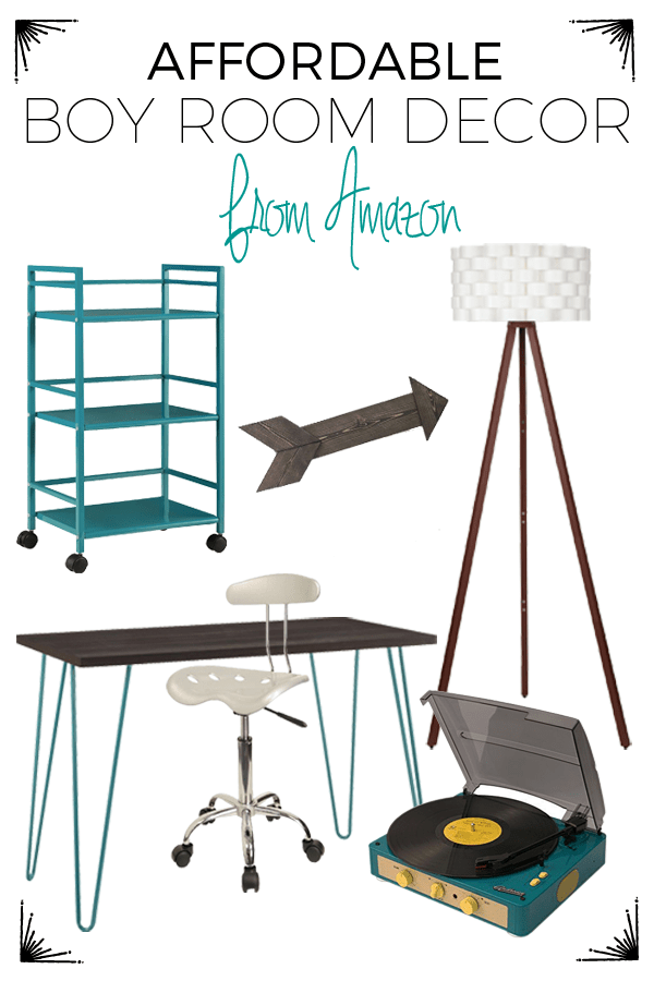 Affordable Boy Room Decor from Amazon