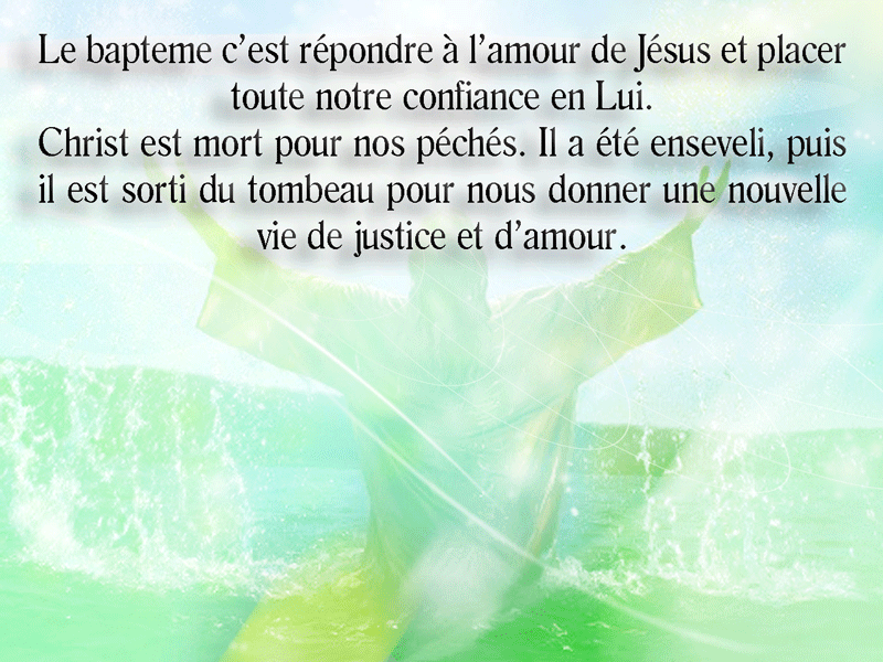 Lorsque j'étais enfant, je parlais comme un enfant