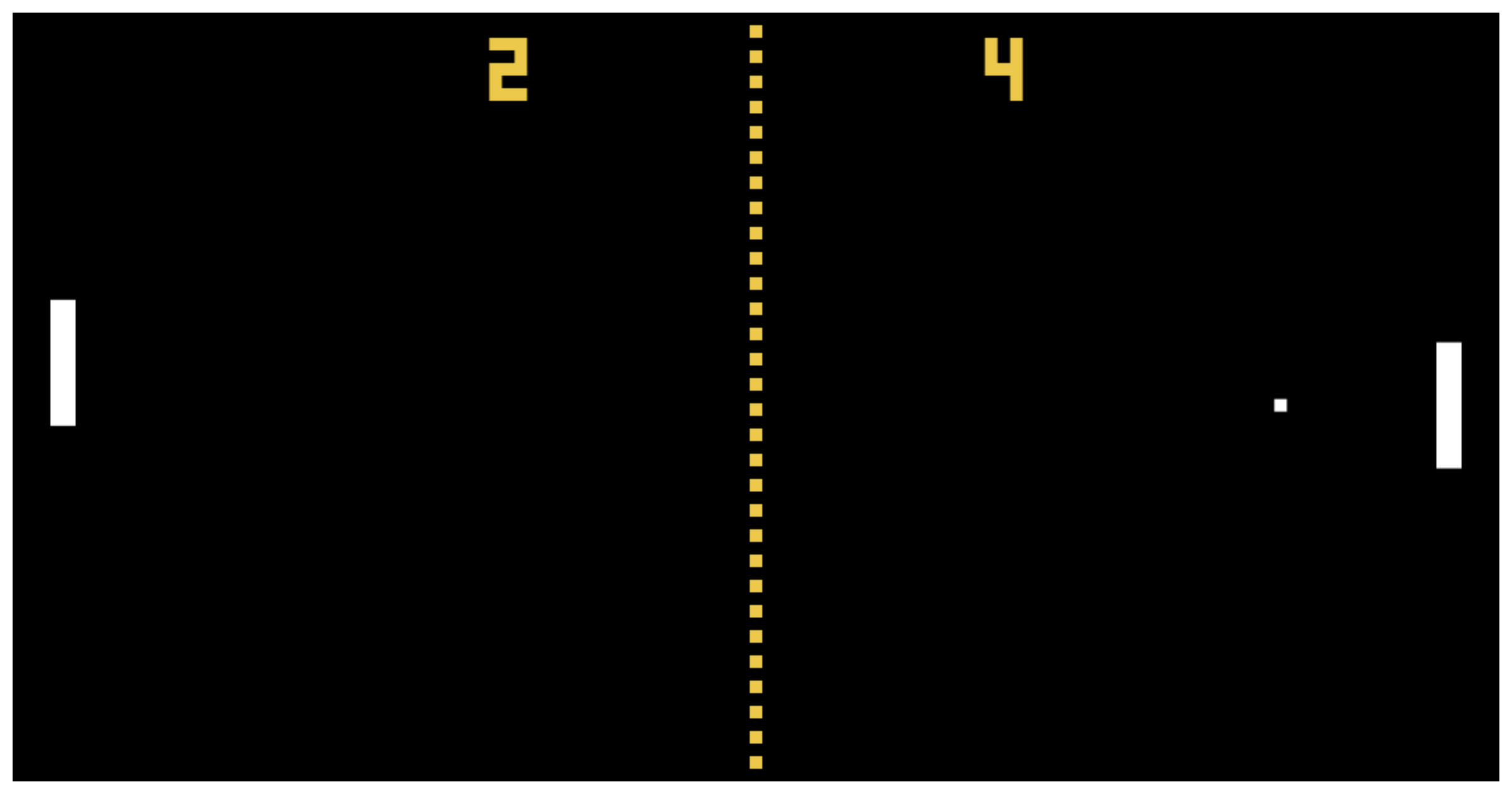 Pong a table tennisthemed arcade video game
