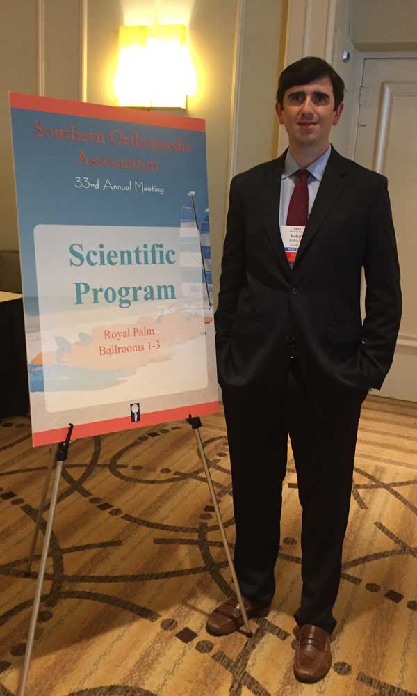 Dr. Boykin presents at the 2016 Southern Orthopedic Association (SOA