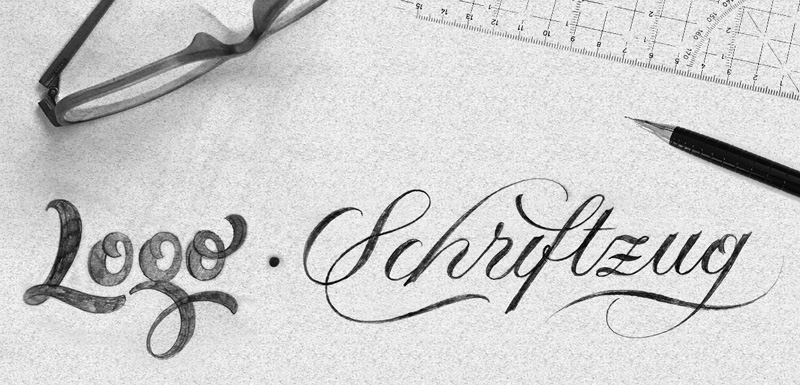 Logo Schriftzug Gestaltung Logodesign und Handlettering