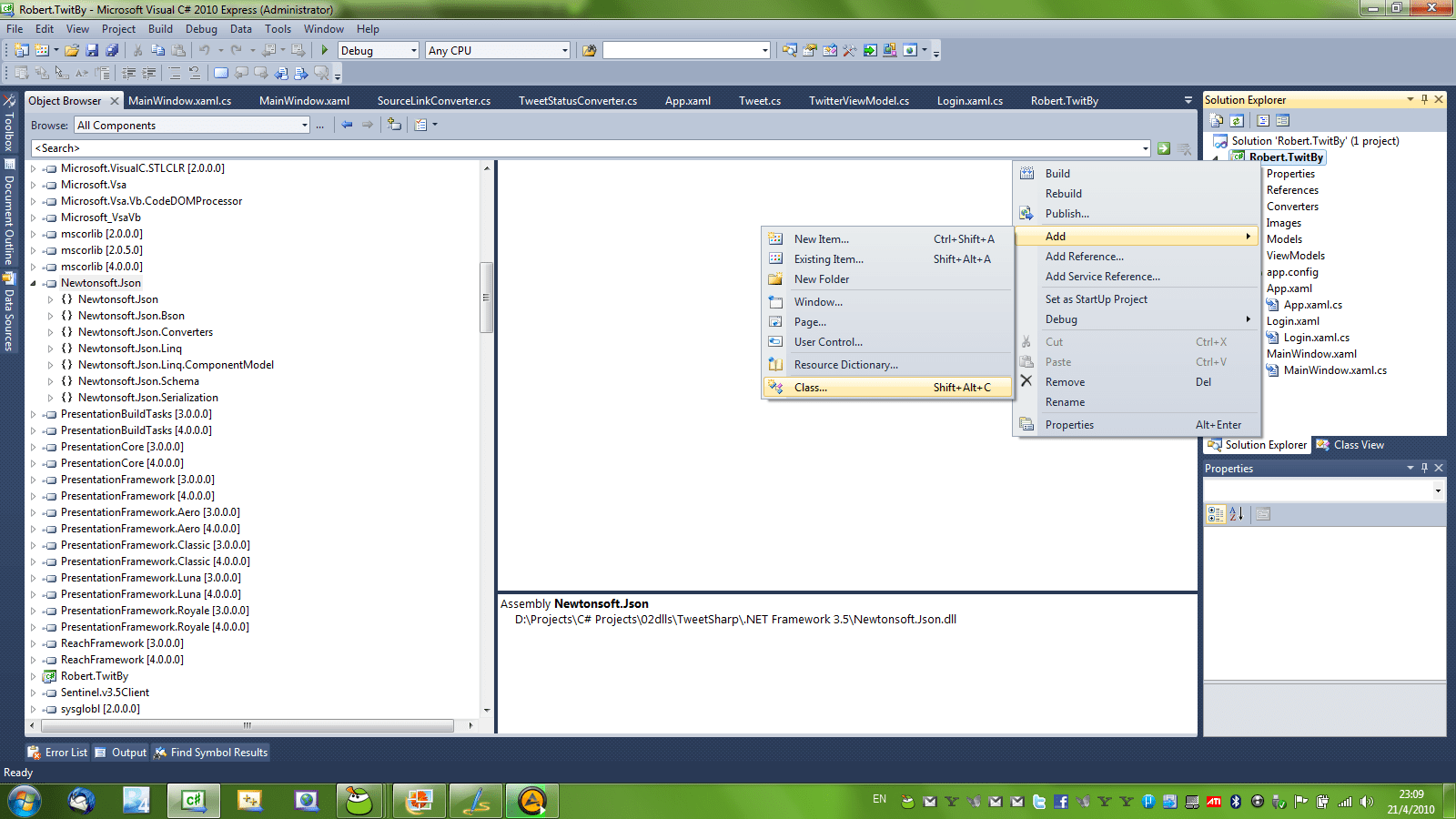 Writing Converters for WPF applications