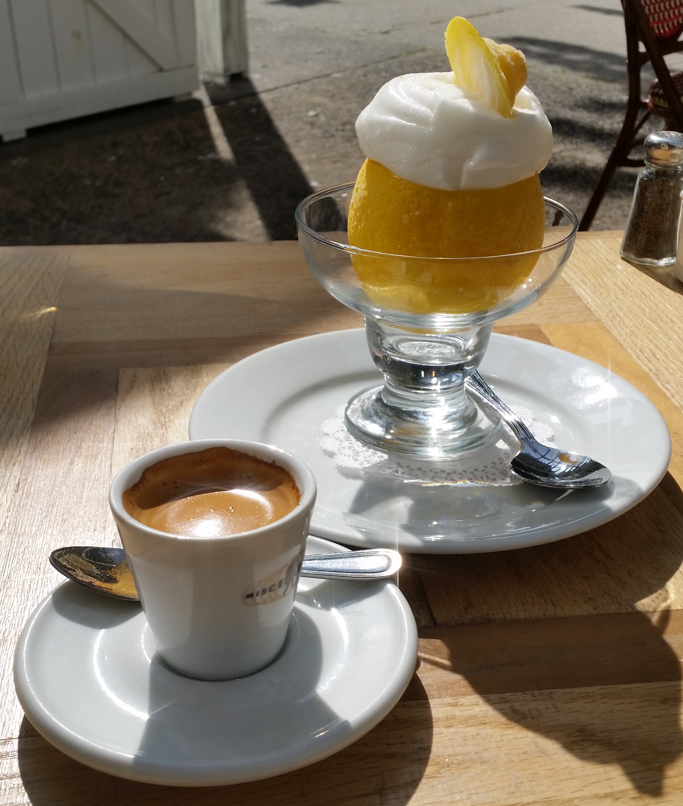 Coffee and Lemon Ice REVERIES & RECIPES