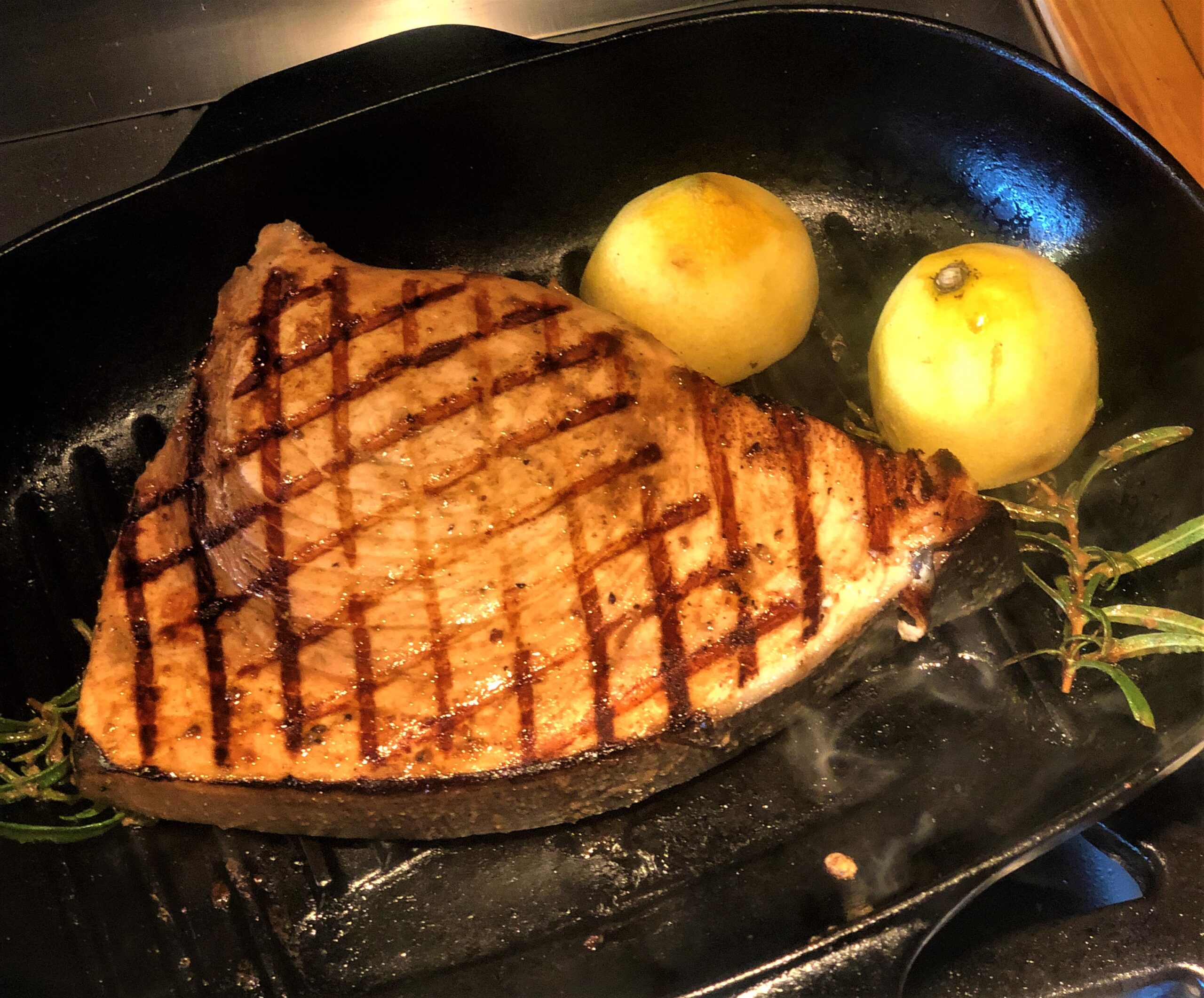 Lemon Grilled Sword Fish