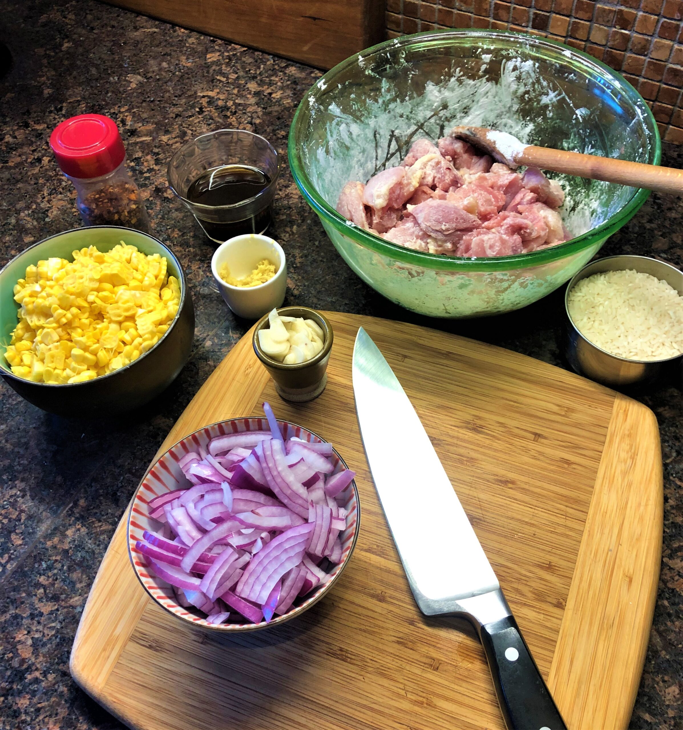 Chicken and Corn StirFry