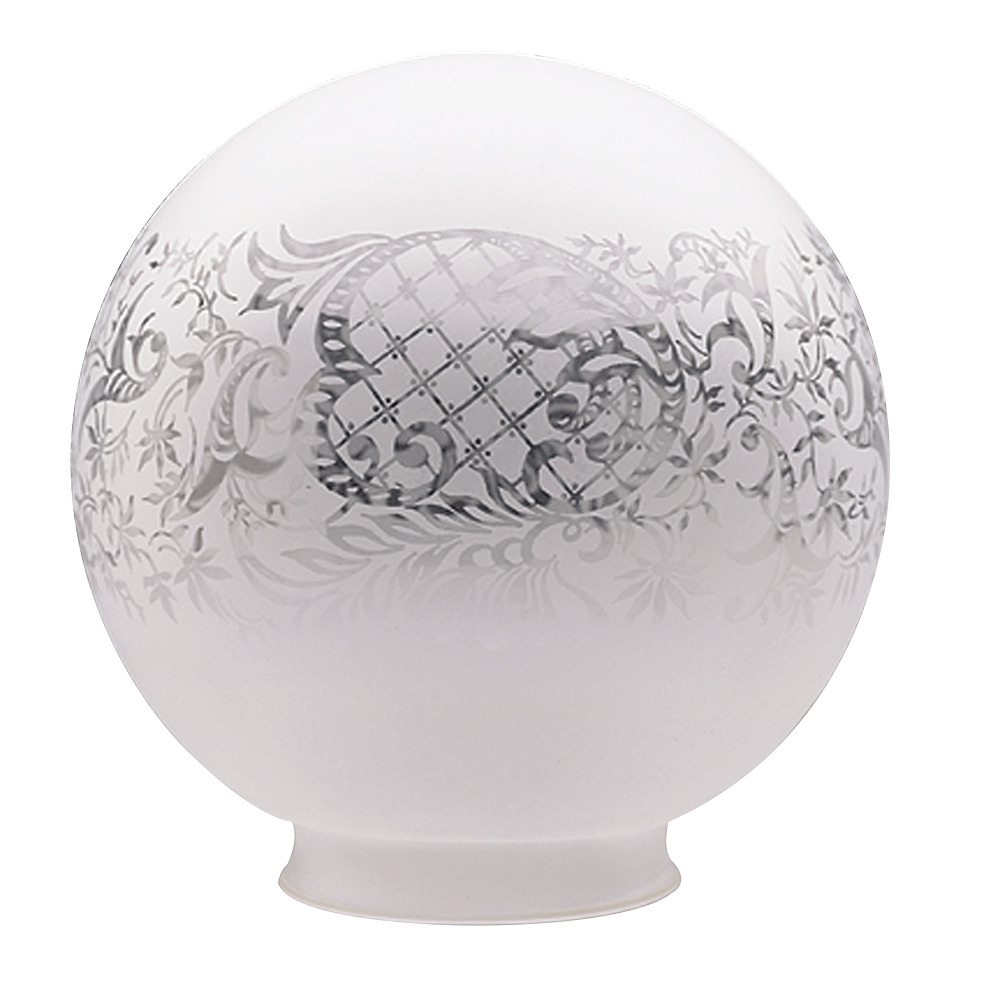 Spherical Glass Shade Robert Kitto